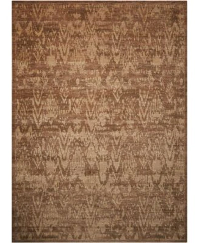 Nourison Silken Allure Slk17 Chocolate Rug