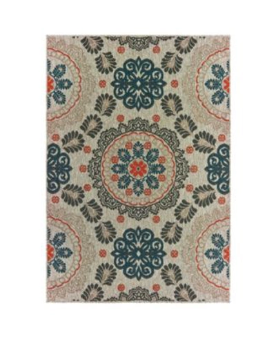 Jhb Design Scope Sco04 Gray Rug In Beige