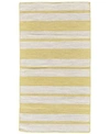 SIMPLY WOVEN MARIANDA R0560 GOLD RUG