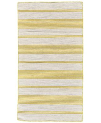 Simply Woven Marianda R0560 Gold Rug