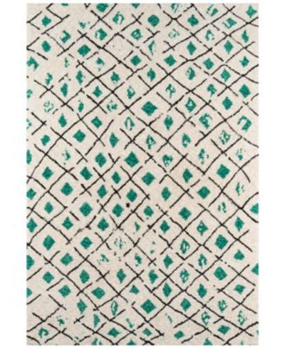 Novogratz Collection Novogratz By Momeni Bungalow Bun02 Area Rug In Green