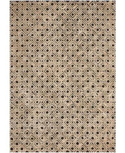 Nourison Deco Mod 37591 Black Rug