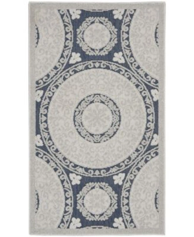 Nourison Key Largo Klg03 Blue Rug