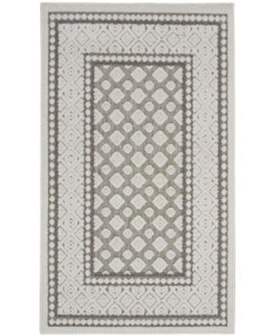 Nourison Key Largo Klg02 Silver Rug