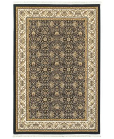 Jhb Design Paragon Panel Area Rug In Navy