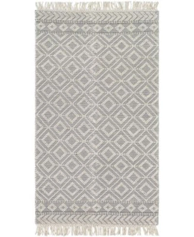 Surya Farmhouse Tassels Fts 2303 Gray Rug