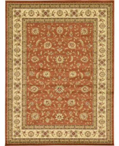 Bayshore Home Passage Psg4 Area Rug Collection In Brown