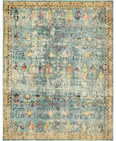 Bayshore Home Newhedge Nhg6 Area Rug Collection In Blue