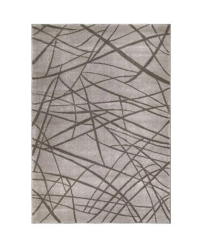 Palmetto Living Illusions Branches Area Rug In Gry