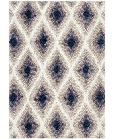 Palmetto Living Cotton Tail Ikat Diamond Multi Rug In Beige