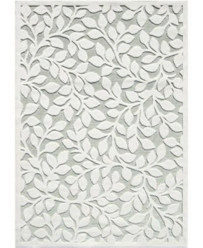 Edgewater Living Prima Loop Prl02 Area Rug In White Sage