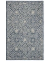 Ralph Lauren Etienne Lrl6603m Blue Ivory Area Rug Collection In Blue