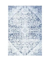 NICOLE MILLER PATIO SOFIA FLEUR DARK BLUE OUTDOOR AREA RUG COLLECTION