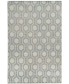 Tommy Bahama Home Maddox 56506 Blue Beige Area Rug In Blue