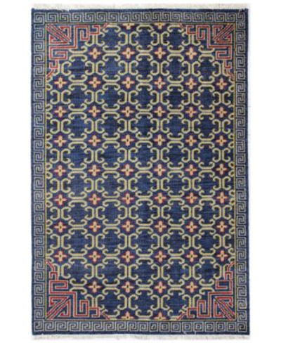 Bb Rugs Carah Crh 106 Navy Area Rug