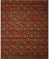 Nourison Rhapsody Rh014 Paprika Rug In Paprika
