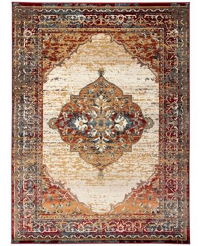 Amer Rugs Allure Alyanna Area Rug In Beige,red