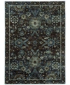 Jhb Design Journey Ordino Navy Area Rugs In Navy