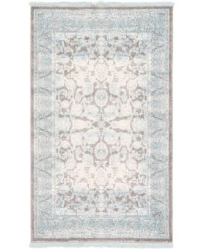 Bayshore Home Norston Nor3 Area Rug Collection In Blue