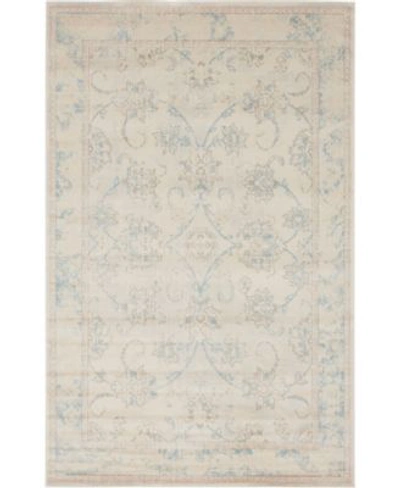 Bayshore Home Caan Can6 Area Rug Collection In Light Blue