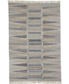 Simply Woven Londyn R0817 Gray Area Rug In Gray