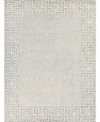 Exquisite Rugs Bourret B3706 Area Rug In Silver-tone