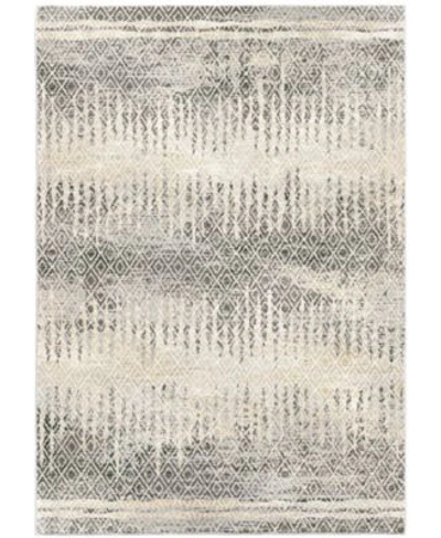 Palmetto Living Riverstone Pinnacle Cloud Gray Area Rug Collection In Gry