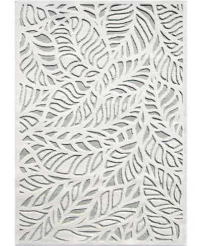 Edgewater Living Prima Loop Prl09 Area Rug In White Sage