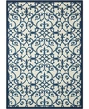 Long Street Looms Backyard Bac093 Rug In Blue