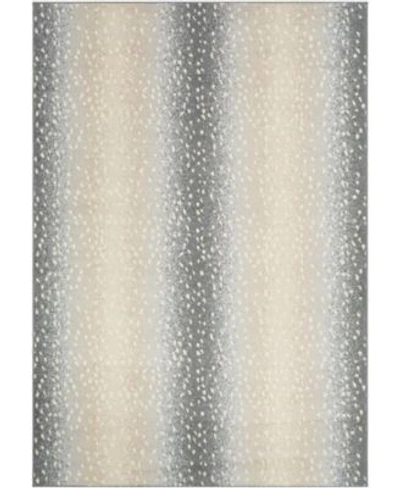 Abbie & Allie Rugs Vibrant Vib2343 Area Rug In Gray