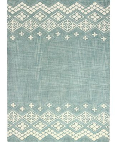 Bb Rugs Veneto Cl150 Area Rug In Teal