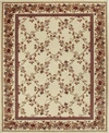Km Home Pesaro Ivory Area Rug Collecton In Ivory