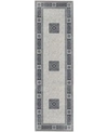 Km Home Sanford Milan Gray Rug Collection In Grey