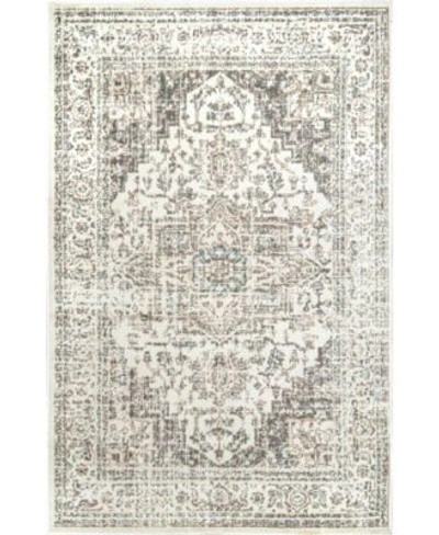Nuloom Manor Vintage Inspired Tanith Cream Area Rug In Tan/beige