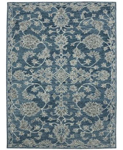 Amer Rugs Romania Hope Area Rug In Navy