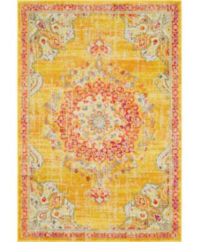 Bayshore Home Lorem Lor1 Area Rug Collection In Turquoise