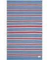 Ralph Lauren Leopold Stripe Lrl2462d Royal Blue Area Rug Collection In Royal Blue