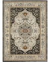 Karastan Zephyr Chronos Area Rug In Black