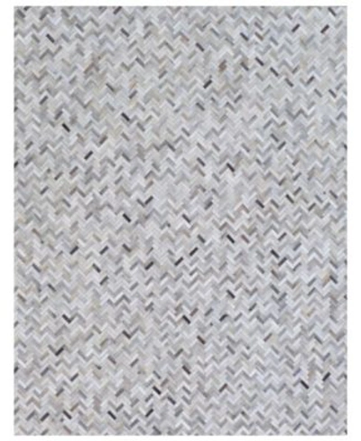 Exquisite Rugs Tesel T5056 Area Rug In Silver-tone