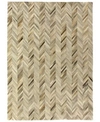 Exquisite Rugs Biota B10904 Area Rug In Silver-tone