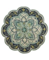 Lr Home Radiance Rdc54077 Area Rug In Teal