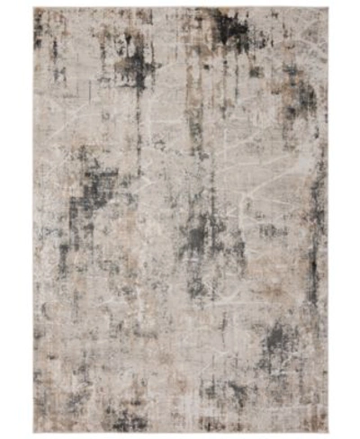 Km Home Alloy Area Rug Collection In Grey