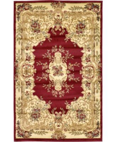 Bayshore Home Belvoir Blv5 Red Area Rug Collection