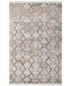 Simply Woven Elstow R0771 Area Rug In Charcoal