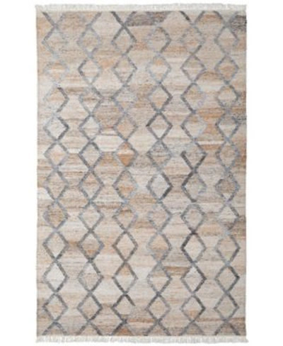 Simply Woven Elstow R0771 Area Rug In Charcoal