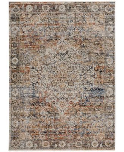 Simply Woven Frencess R39gm Area Rug In Multi