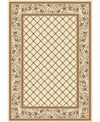 PORTLAND TEXTILES PORTLAND TEXTILE ADRIATIC VINTAGE TRELLIS AREA RUG