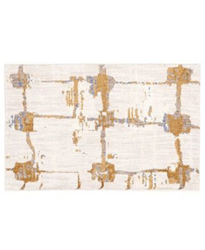 Scott Living Artisan Mirage Brushed Area Rug In Gold