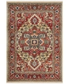 Ralph Lauren Quentin Lrl1298c Red Beige Area Rug Collection In Red