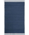 Ralph Lauren Amalie Lrl6350f Navy 9' X 12' Area Rug In Pink